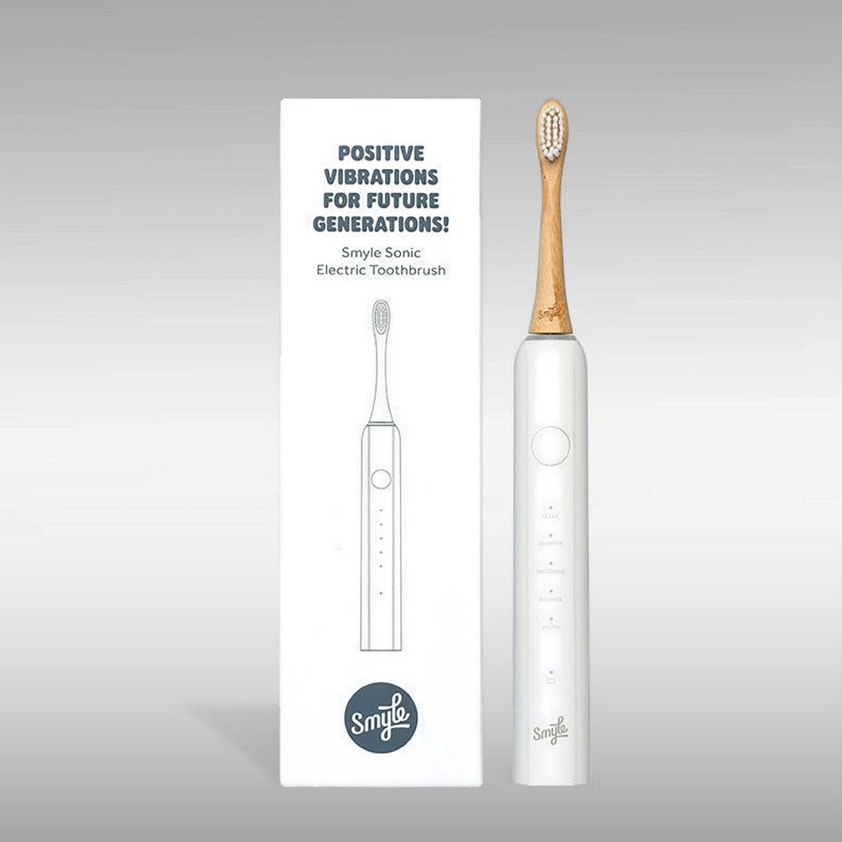 Brosse à dents électrique Smyle - Blanche