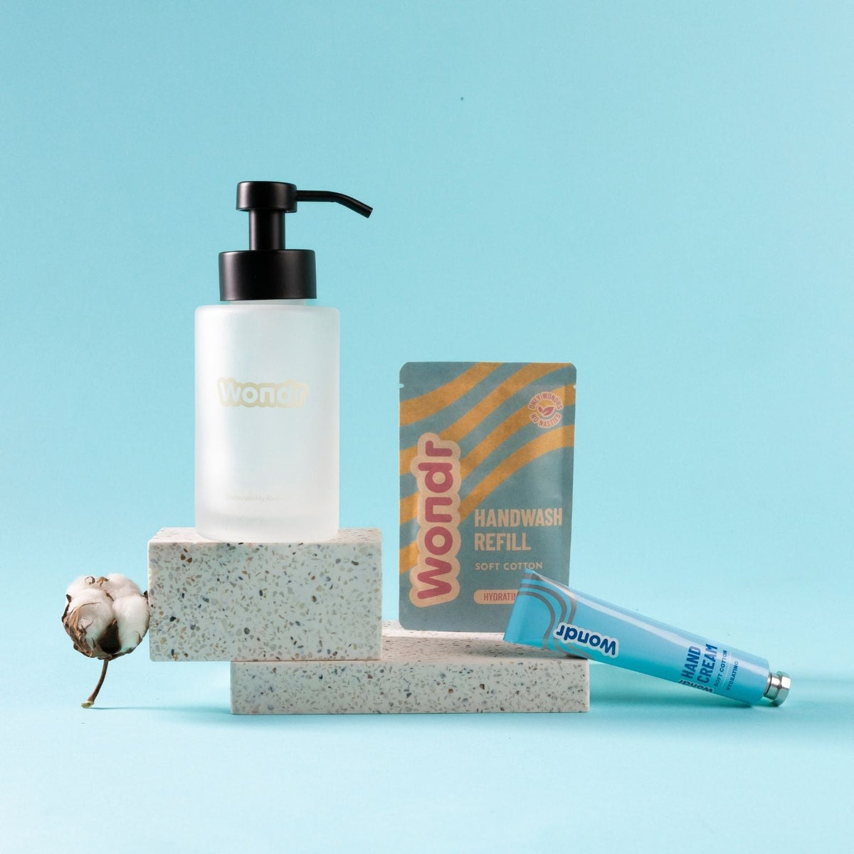 SOFT COTTON | Hand soap Bottle + Refill