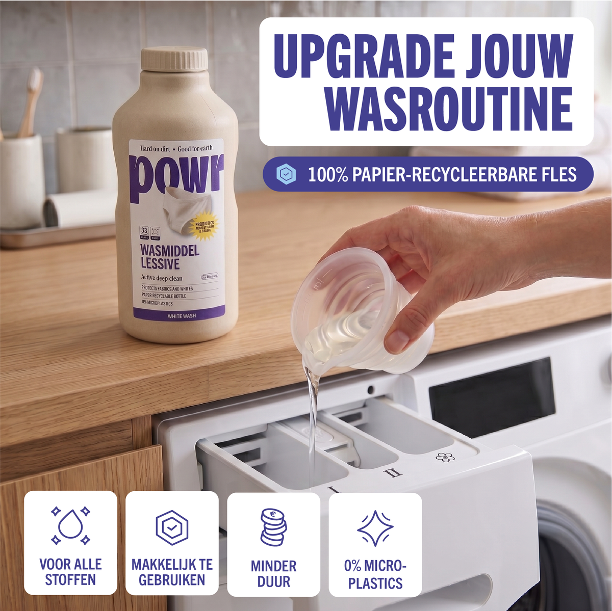 POWR Liquid for white laundry