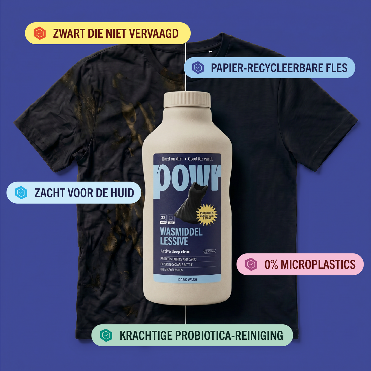 POWR Liquid for Dark Laundry