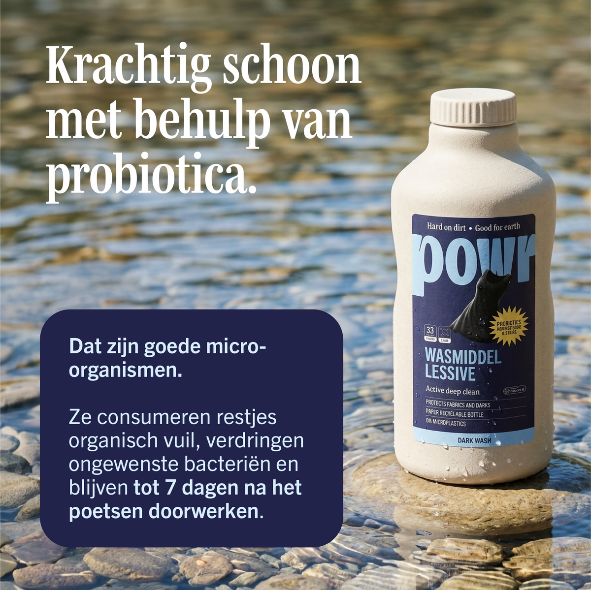 POWR Liquid for Dark Laundry
