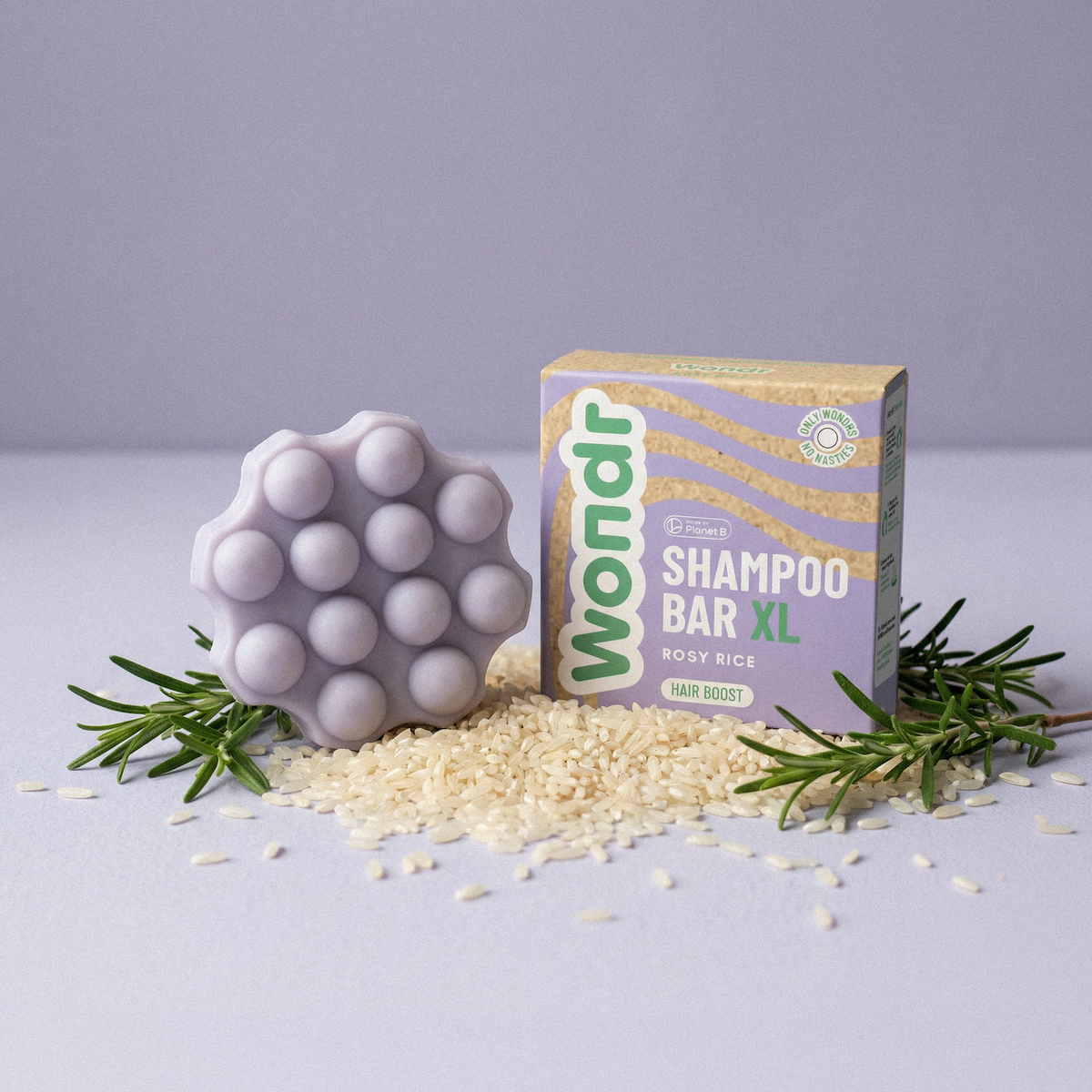 RIZ ROSE | Shampoing solide XL
