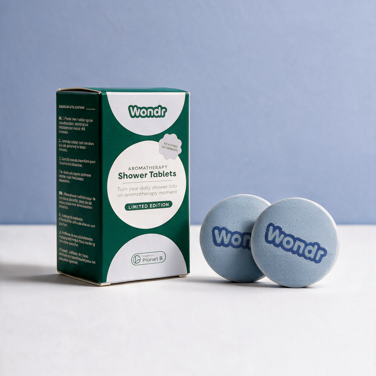 Aromatherapy Shower Tablets | Reviving Rosemary
