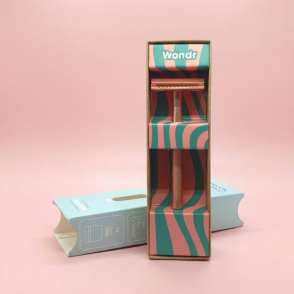 Safety Razor + Holder + Blades | 3 colors